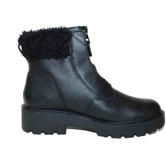 UGG Czeriesa Faux Fur Lined Ankle Booties Black Women's 8.5 NEW! - Picture 8 of 10